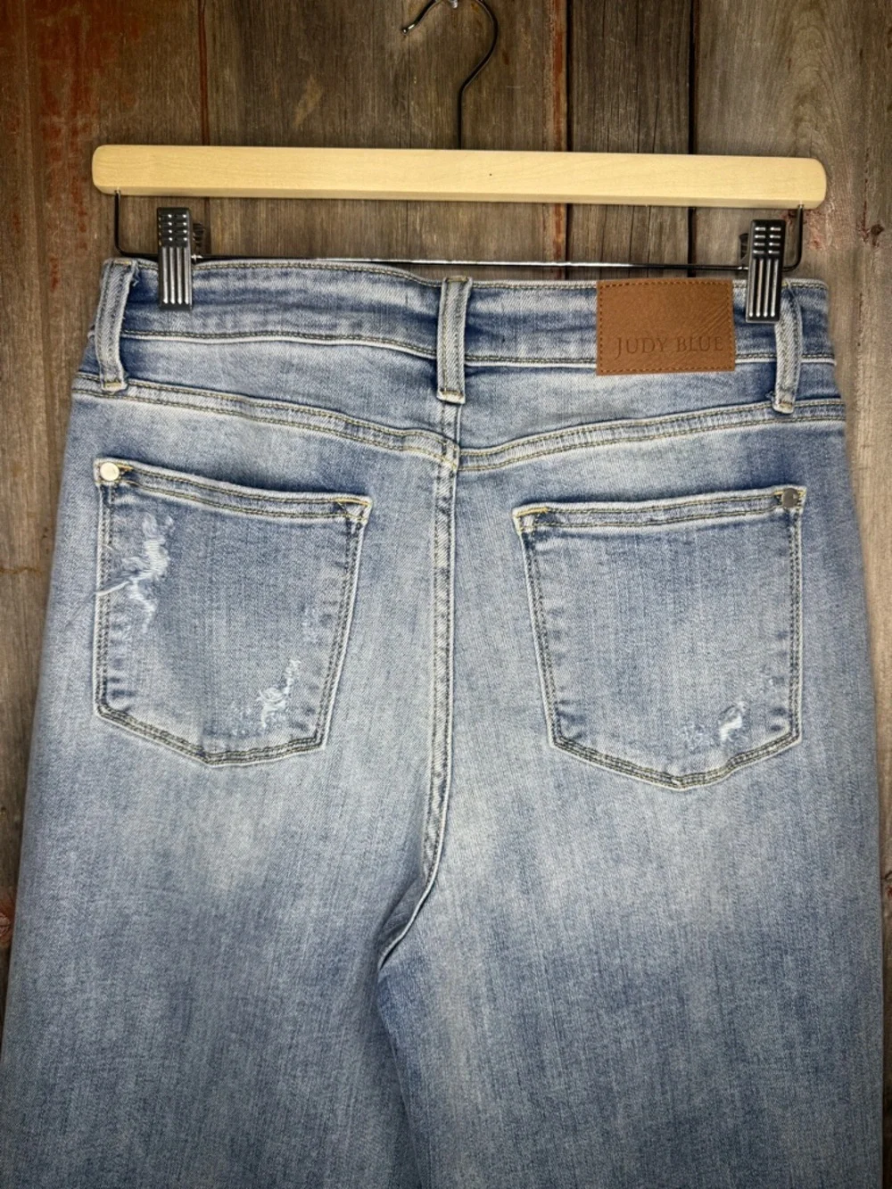 Judy Blue High Rise Straight Leg Light Wash Women’s Jeans 28 - Picture 5 of 12